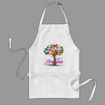 Grandma Tree of Life Hearts Adult Apron