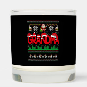 Grandma Ugly Christmas Sweater Scented Candle