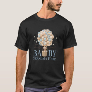 Grandma We Can Bearly Wait Baby Shower Bear Family T-Shirt