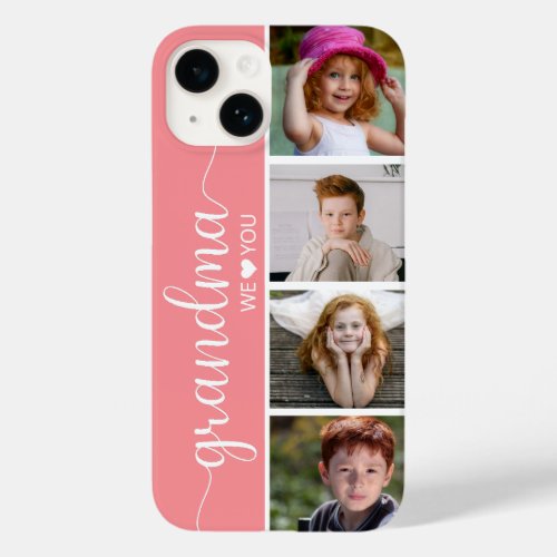 Grandma We Love You Photo Case_Mate iPhone 14 Case