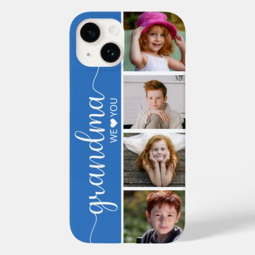 Grandma We Love You Photo Case_Mate iPhone 14 Case