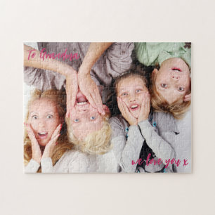 Grandma we love you , photo jigsaw puzzle