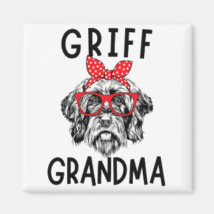 Grandma Wirehaired Pointing Griffon Nana Mother's  Magnet