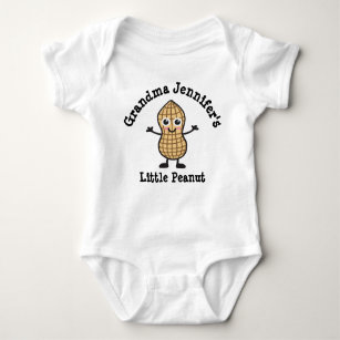 Grandma (Your Name -'s ) Little Peanut Baby Bodysuit