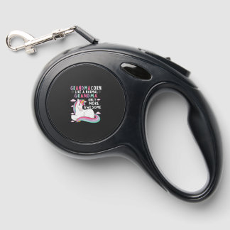 Grandmacorn Like A Normal Grandma Only More Awesom Retractable Pet Leash