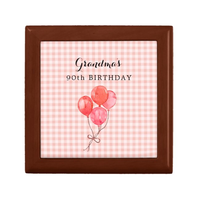 Grandma's 90th Birthday Gift Box (Front)