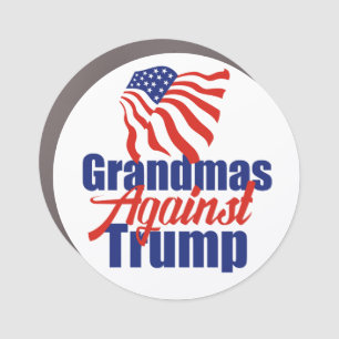 Grandmas Against Trump Political Car Magnet