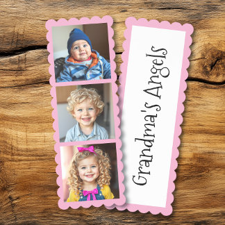 Grandma's Angels | Personalized Photo Template Bookmarks