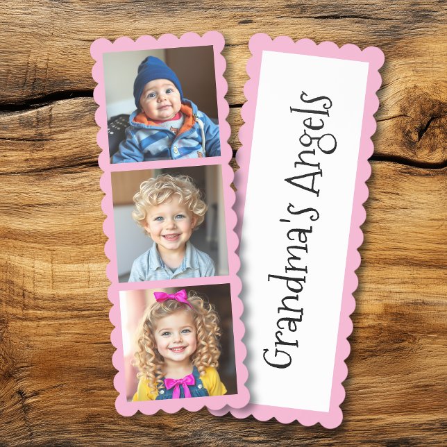 Grandma's Angels | Personalized Photo Template Bookmarks (Creator Uploaded)