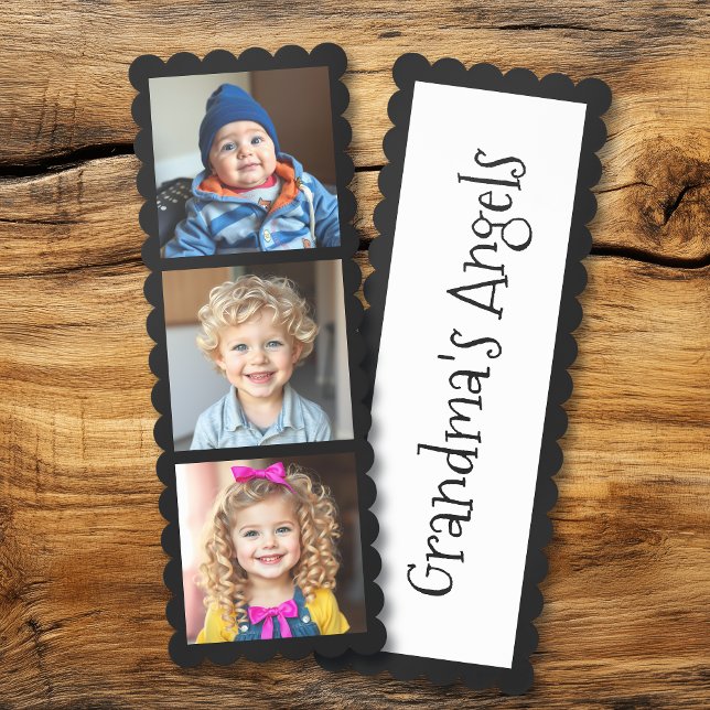 Grandma's Angels | Personalized Photo Template Bookmarks (Creator Uploaded)
