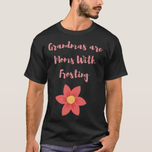 Grandmas are Moms With riding academy horse racing T-Shirt