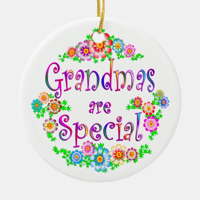 GRANDMAS are Special Christmas Ornament