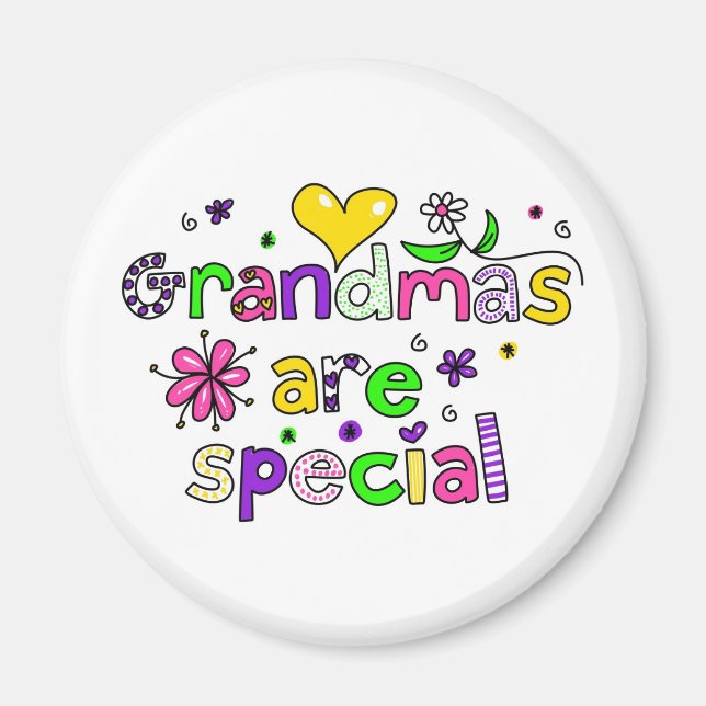 Grandmas are Special Magnet (Front)