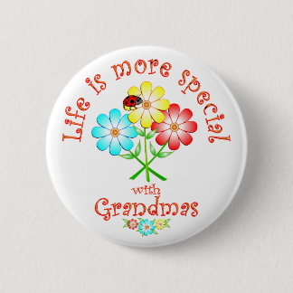 Grandmas are Special Pinback Button