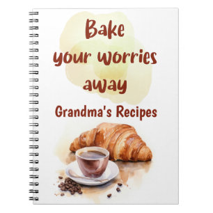 Grandma's Baking Recipe Book Organizer Kitchen 