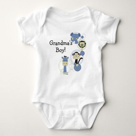 Grandma's Boy Baby Shirt