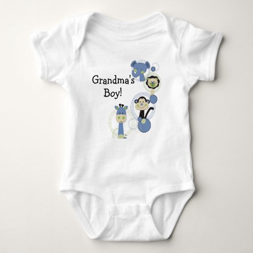 Grandmas Boy Baby Shirt