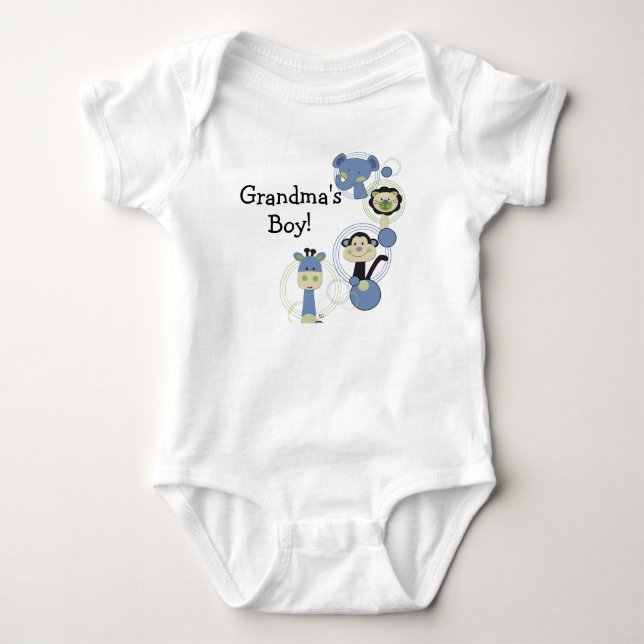 Grandma's Boy Baby Shirt (Front)