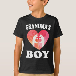 Grandma's Boy Grandson Gift T-Shirt