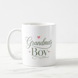 Grandma's Boy Sweet Family Gift Coffee Mug