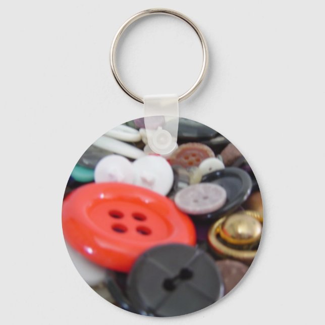 Grandmas Button Jar Keychain (Front)
