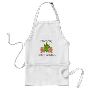 Grandma's Christmas Kitchen Adult Apron