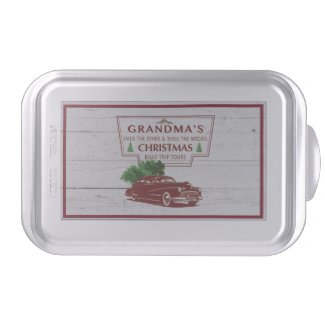 Grandma's Christmas Rd Trip Tour Cake Pan