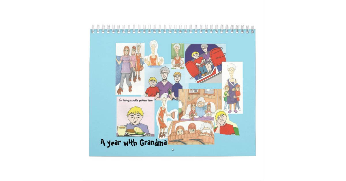 Grandmas collage Calendar