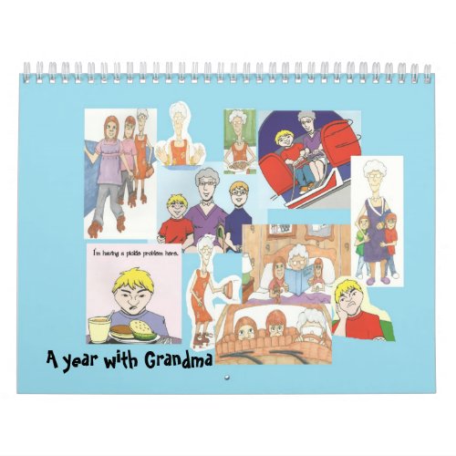 Grandmas collage Calendar