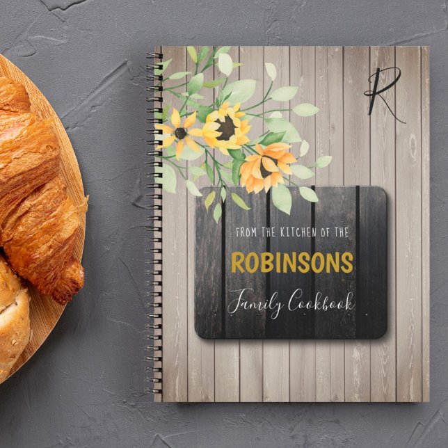 Grandmas cookbook rustic kitchen family recipes notebook (Creator Uploaded)