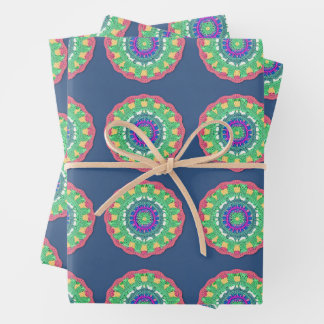 Grandma's Crochet Pattern Wrapping Paper Sheets