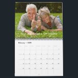 Grandmas Family Photos 2026 Calendar<br><div class="desc">This 2026 calendar for grandma features photos of all her favorite things,  including family,  friends and vacations. A lovely trip down memory lane. A cute practical gift. To change the text and photos click on the personalize button.</div>