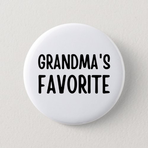 Grandmas Favorite Button