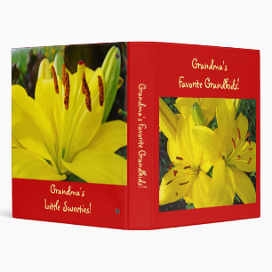 Grandma's Favorite Grandkids! Photo Binder Album
