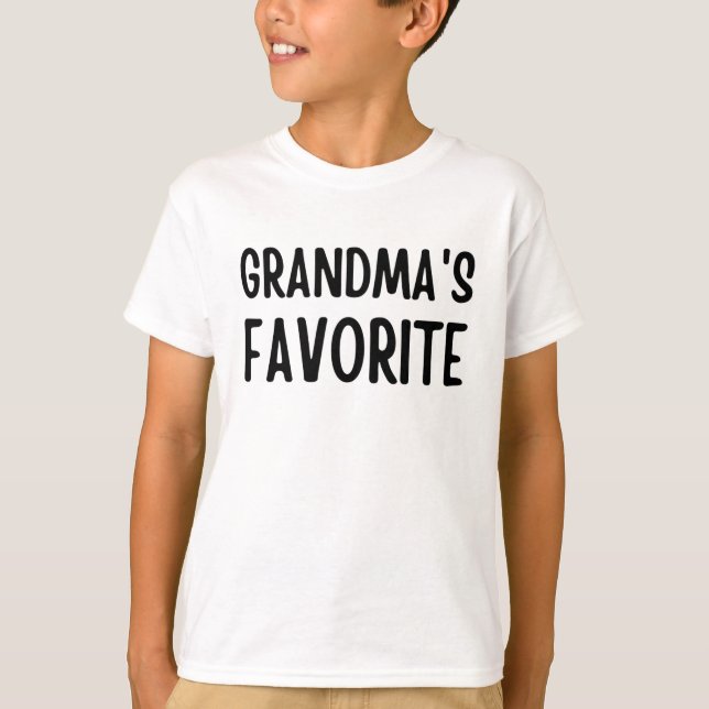 Grandma's Favorite T-Shirt (Front)