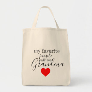 Grandma's favorite Tote (personalized) Bag