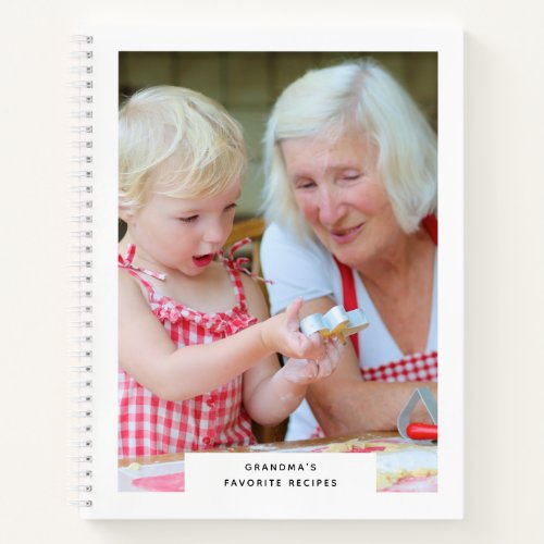 Grandmas Favorites Recipes Photo Recipe Book