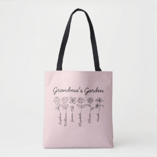 GRANDMA'S GARDEN - CU TOTE BAG