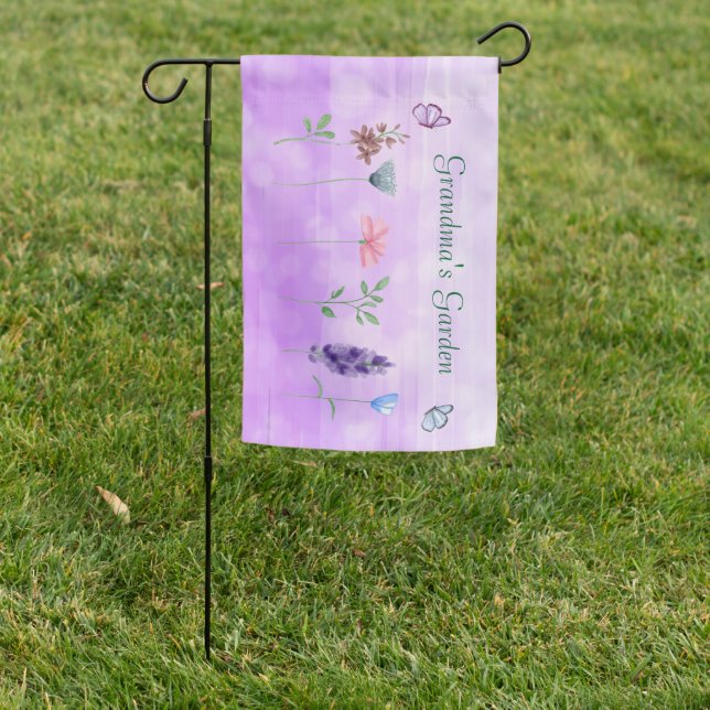 Grandma's Garden   Flag (In SItu)