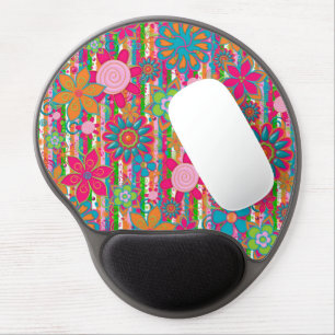 Grandmas Garden Flowers Gel Mousepad