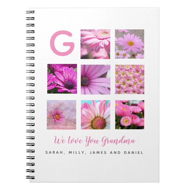 Grandma's Garden Journal - ADD Own Photos and Text (Front)