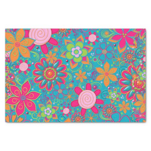 Grandmas Garden_TISSUE WRAPPING PAPER 05