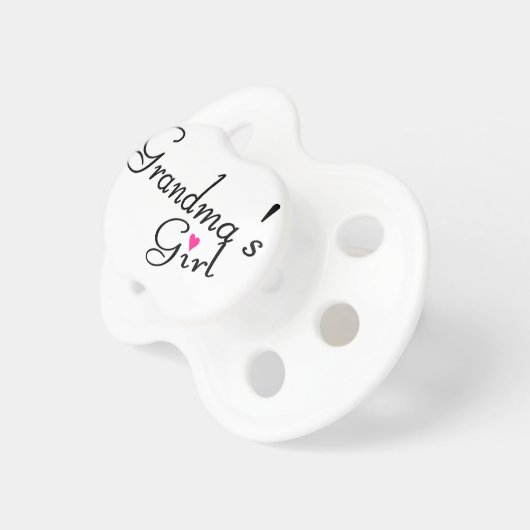 Grandmas Girl Pacifier (Front Right)