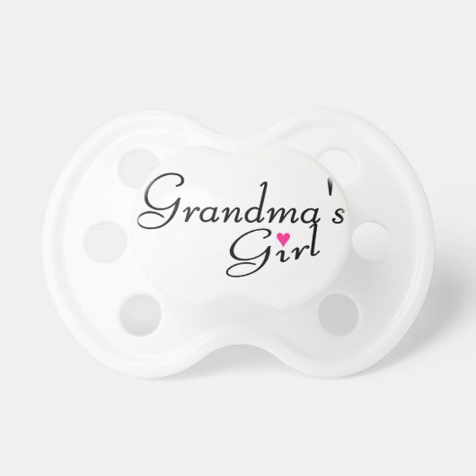 Grandmas Girl Pacifier (Front)