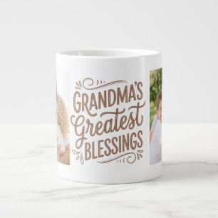 Grandma's Greatest Blessings Photo Specialty Mug