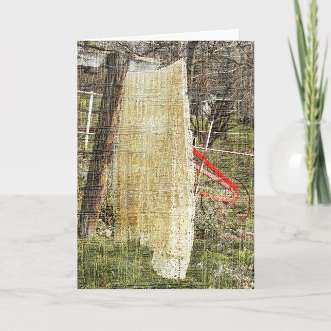 Grandma's Handmade Blanket Card (Front)