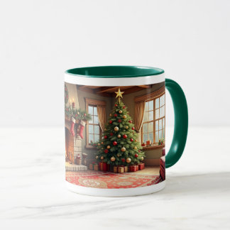 Grandma's House at Christmas Mug