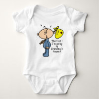 Grandma's House Baby (BLUE) Baby Bodysuit