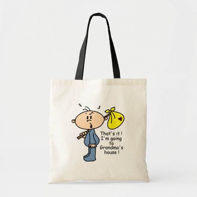 Grandma's House Baby (BLUE) Tote Bag (Front)