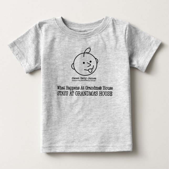 GRANDMA'S HOUSE BABY T-Shirt (Front)